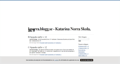 Desktop Screenshot of knorra.blogg.se