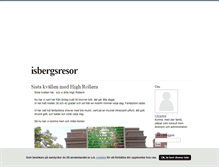 Tablet Screenshot of isbergsresor.blogg.se