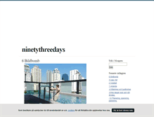 Tablet Screenshot of ninetythreedays.blogg.se