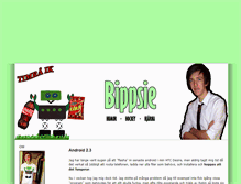 Tablet Screenshot of bippsie.blogg.se