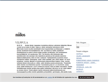 Tablet Screenshot of niilos.blogg.se