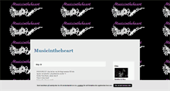 Desktop Screenshot of musicintheheart.blogg.se