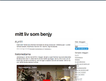 Tablet Screenshot of benjy.blogg.se