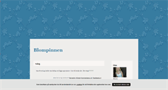 Desktop Screenshot of blompinnen.blogg.se