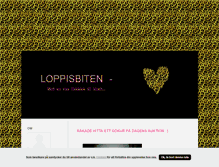 Tablet Screenshot of loppisbiten.blogg.se