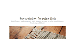 Desktop Screenshot of annikasaari.blogg.se