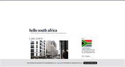 Desktop Screenshot of hellosouthafrica.blogg.se