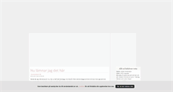 Desktop Screenshot of malinslifee.blogg.se