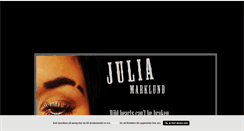 Desktop Screenshot of juliiamarklund.blogg.se