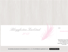 Tablet Screenshot of bloggfestkarlstad.blogg.se