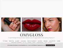 Tablet Screenshot of omygloss.blogg.se