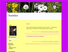 Tablet Screenshot of beatriice.blogg.se