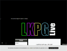 Tablet Screenshot of lkpglive.blogg.se