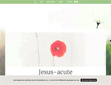 Tablet Screenshot of jesusacute.blogg.se