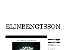 Tablet Screenshot of bengtssons.blogg.se