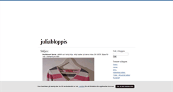 Desktop Screenshot of juliabloppis.blogg.se