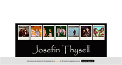 Desktop Screenshot of josefinthysell.blogg.se