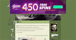 Desktop Screenshot of anitakoivumaa.blogg.se