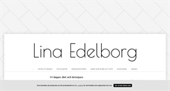 Desktop Screenshot of linamaggi.blogg.se