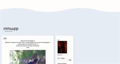 Desktop Screenshot of mmuupp.blogg.se