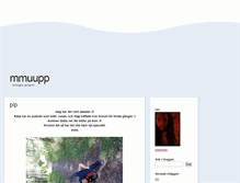 Tablet Screenshot of mmuupp.blogg.se