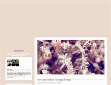 Tablet Screenshot of daysbyelin.blogg.se