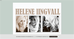 Desktop Screenshot of helenelingvall.blogg.se