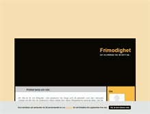 Tablet Screenshot of frimodighet.blogg.se