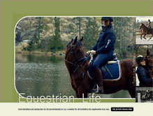 Tablet Screenshot of equestrianlife.blogg.se
