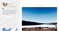 Desktop Screenshot of beatricehenriksson.blogg.se