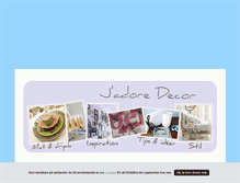 Tablet Screenshot of jadoredecor.blogg.se