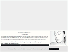 Tablet Screenshot of minnajohanssons.blogg.se