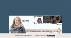 Desktop Screenshot of idablomman.blogg.se