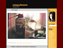 Tablet Screenshot of katapultstorm.blogg.se