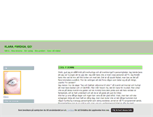 Tablet Screenshot of klarafardigago.blogg.se