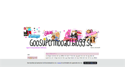 Desktop Screenshot of goosupermoodel.blogg.se