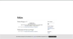 Desktop Screenshot of fokies.blogg.se