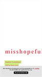 Mobile Screenshot of misshopeful.blogg.se