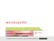 Tablet Screenshot of misshopeful.blogg.se