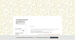 Desktop Screenshot of johannadesign.blogg.se