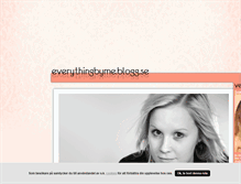 Tablet Screenshot of everythingbyme.blogg.se