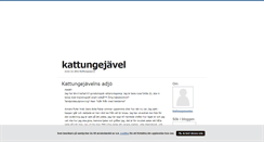 Desktop Screenshot of kattungejavel.blogg.se