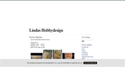 Desktop Screenshot of lindashobby.blogg.se