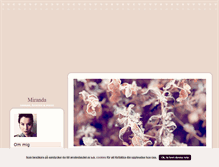 Tablet Screenshot of mollysays.blogg.se