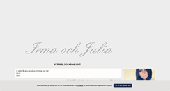 Desktop Screenshot of irmajulia.blogg.se