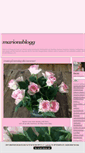 Mobile Screenshot of marionsblogg.blogg.se