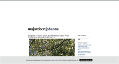 Desktop Screenshot of majarobertjohanna.blogg.se