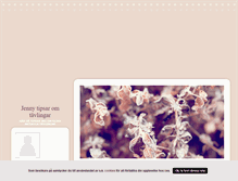 Tablet Screenshot of jennystavlingsblogg.blogg.se