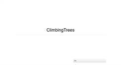 Desktop Screenshot of climbingtrees.blogg.se