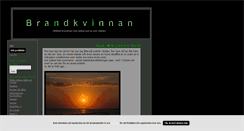 Desktop Screenshot of brandkvinnan.blogg.se